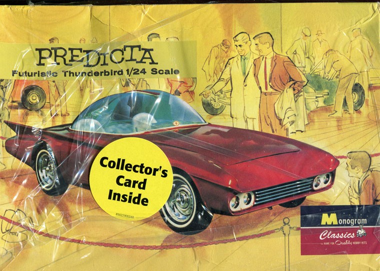 The 2000 box lid image was essentially a scanned duplicate of the 1965-67 kit’s box art with some background digital enhancements. The color of the lid is lighter than it was previously.